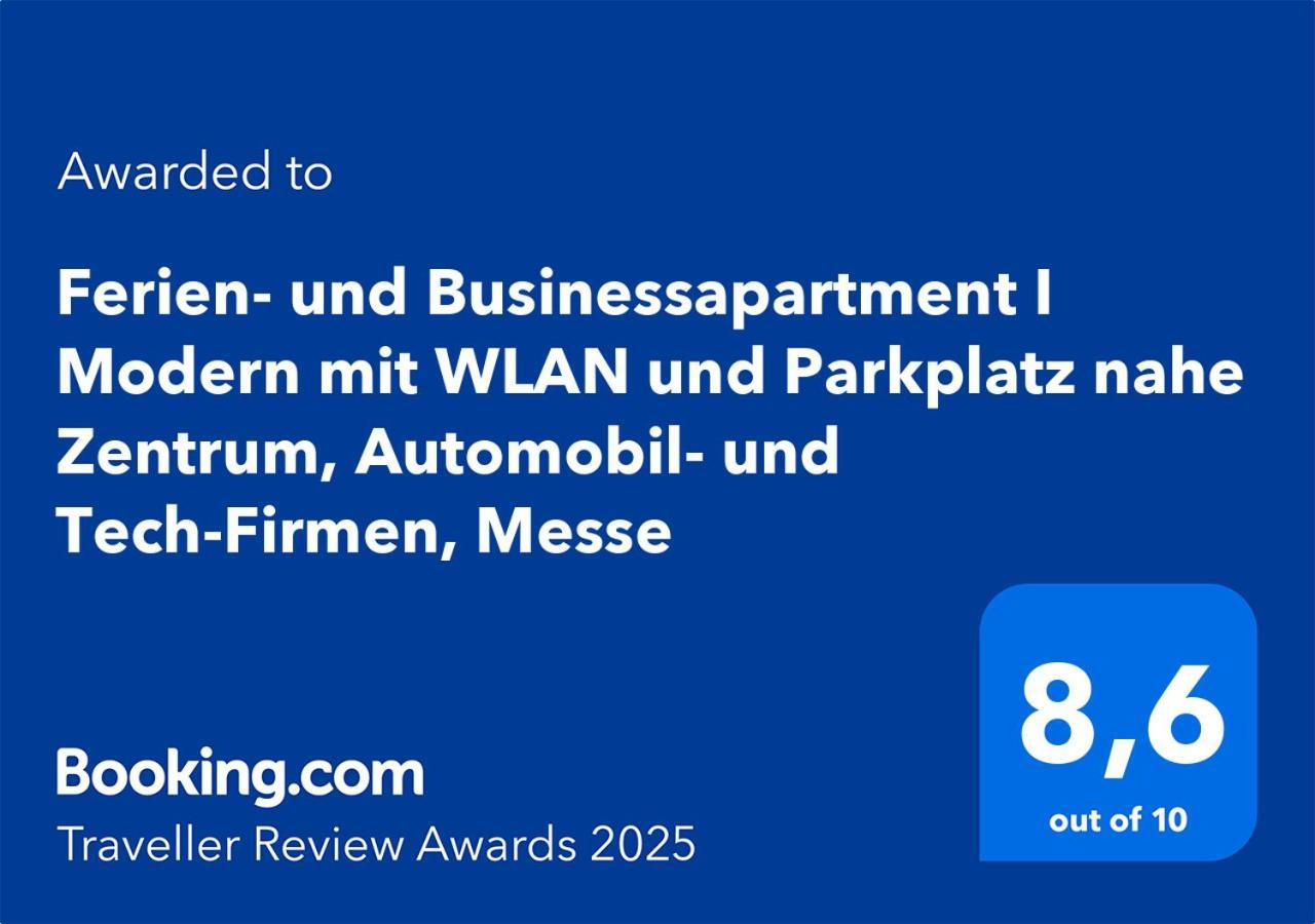 Ferien- Und Businessapartment I Modern Mit Wlan Und Parkplatz Nahe Zentrum, Automobil- Und Tech-Firmen, Messe Renningen Eksteriør bilde